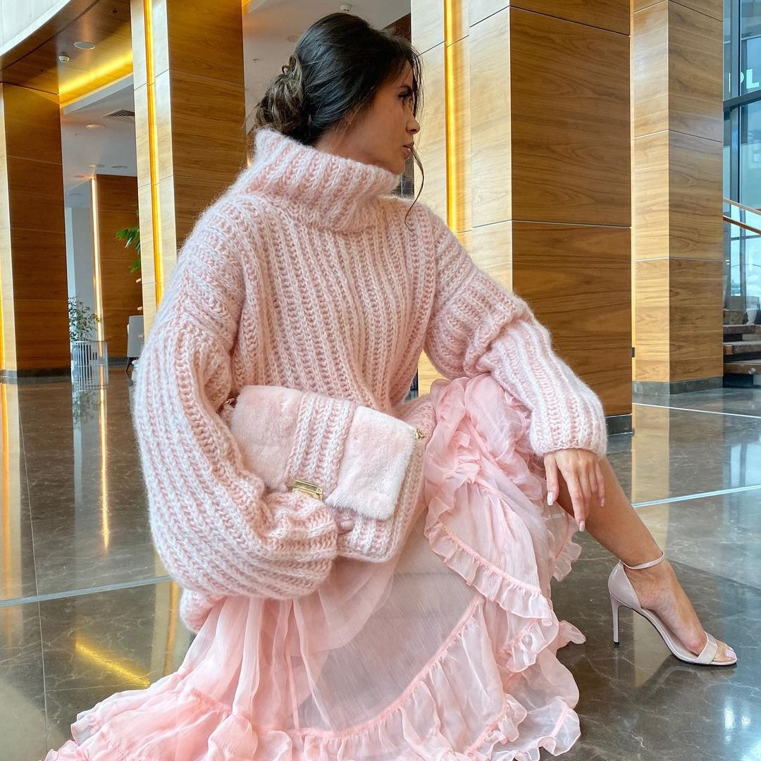 Loveday | Chunky Turtleneck Sweater Oversized