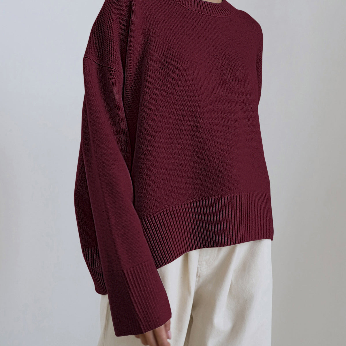 Joanna | Women’s Winter Oversized Knit Pullover Sweater