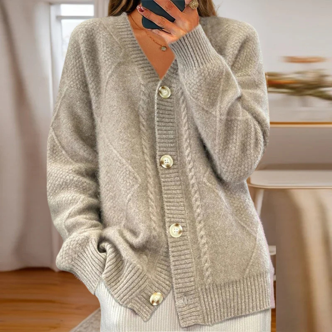Reagan | Cable Cardigan