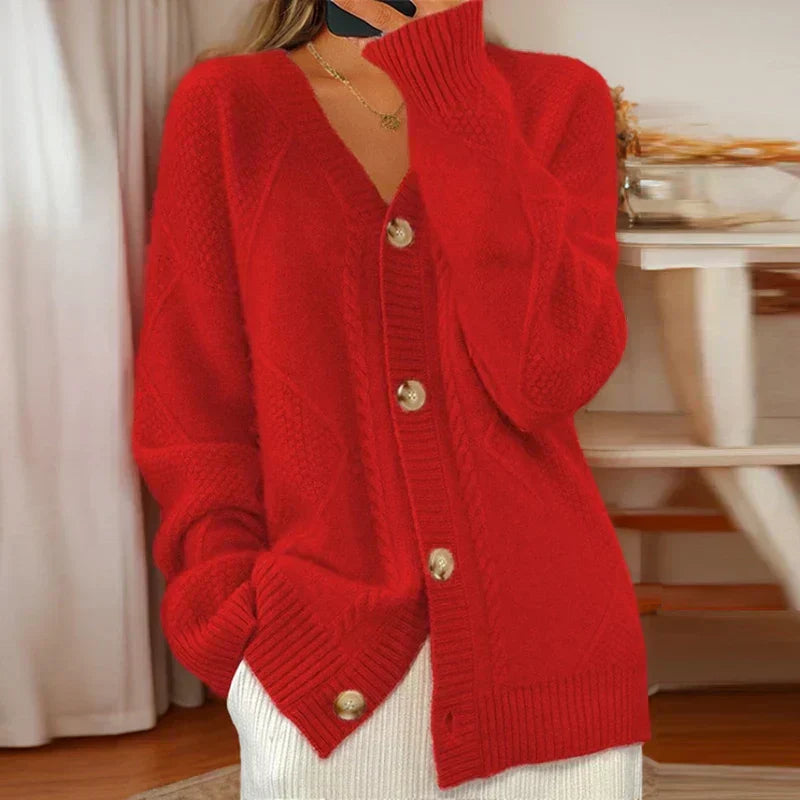 Reagan | Cable Cardigan