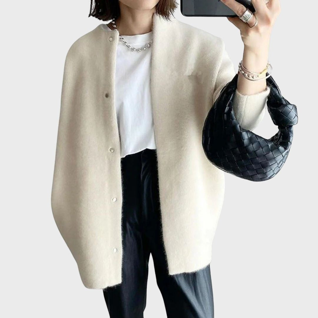 Mariana | Long Sleeve Open Front Longline Cardigan