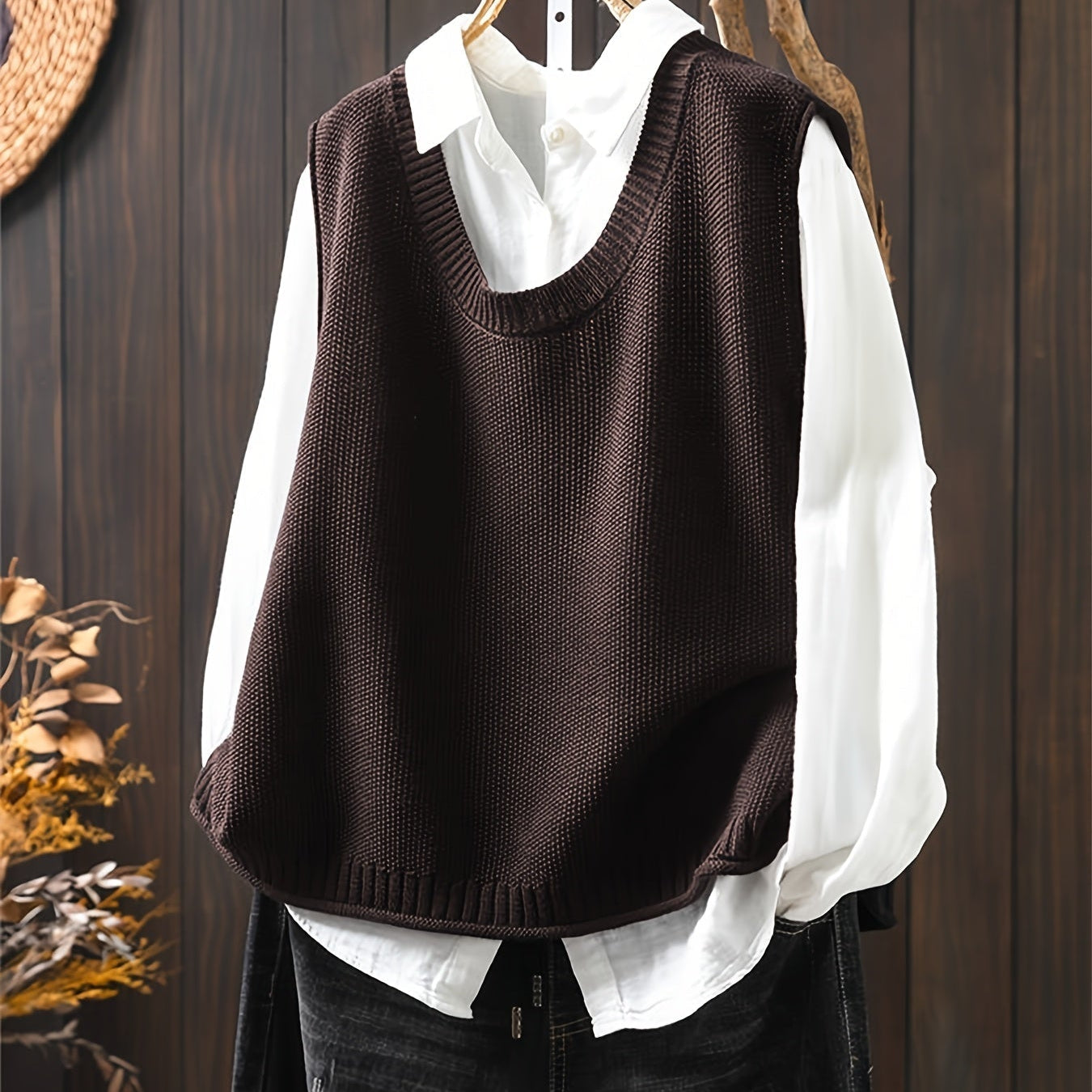 Mabel | Women's Oversized Knit Vest
