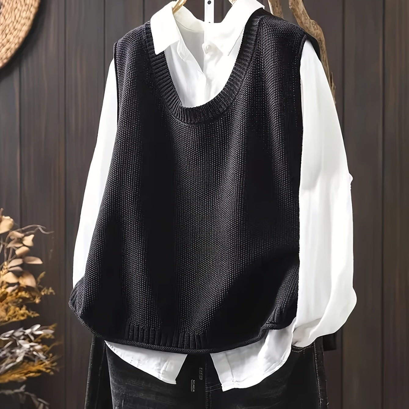Mabel | Women's Oversized Knit Vest