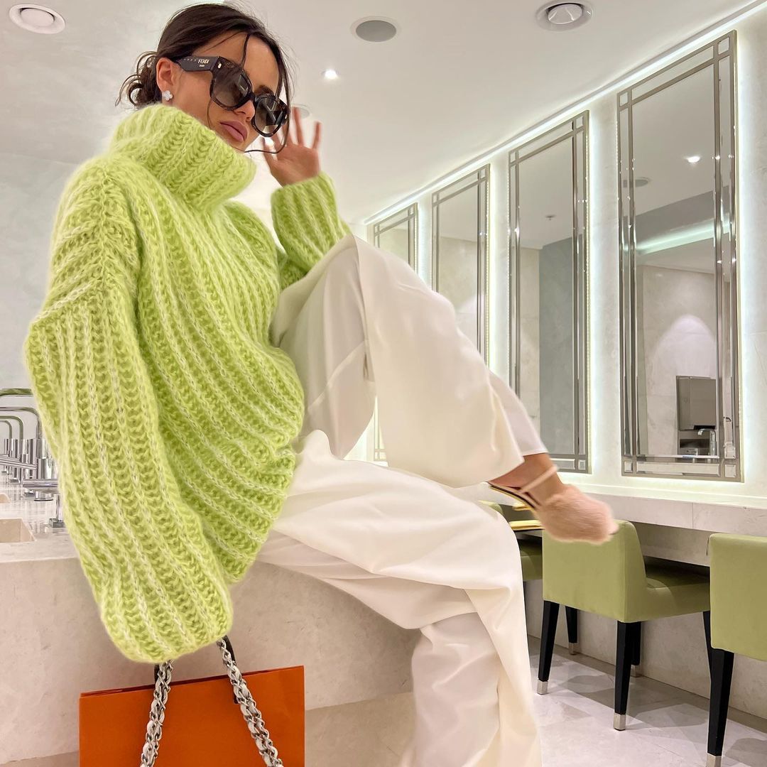 Loveday | Chunky Turtleneck Sweater Oversized
